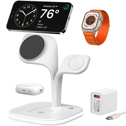 MagniDock™ – 5-in-1 Magnetic Charging Station