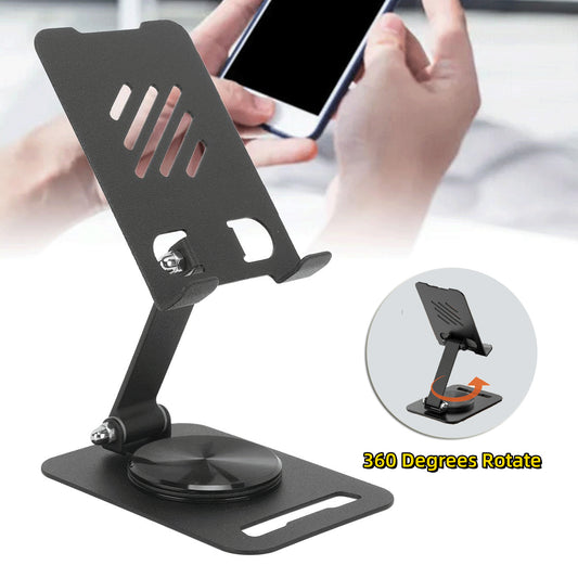 360° Foldable Phone Holder – Aluminum Stand